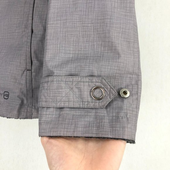 Free Country Women's Size Small Light Grey Reversible Full Zip Hooded Jacket - Picture 14 of 14